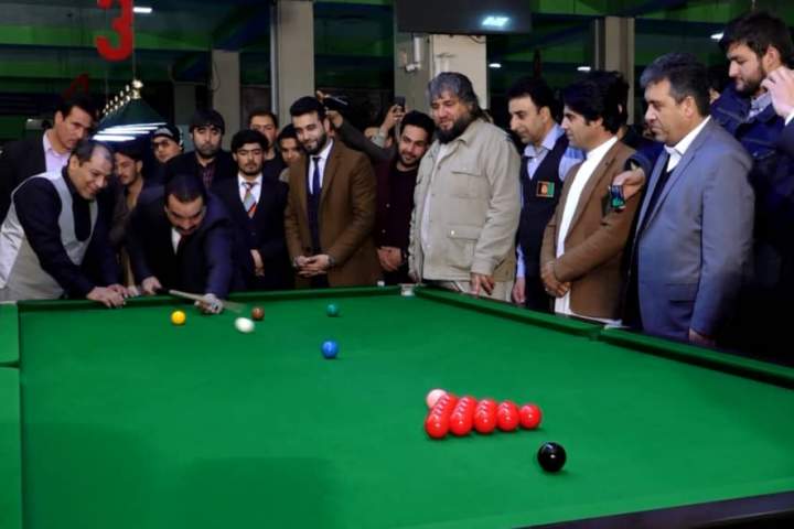 رقابت های انتخابی تیم ملی سنوکر در کابل برگزار شد
