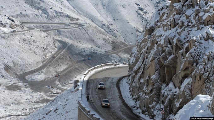 Salang Pass Closed to Traffic Due to Bad Weather