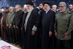 Imam Khamenei Breaks into Tears during General Soleimani