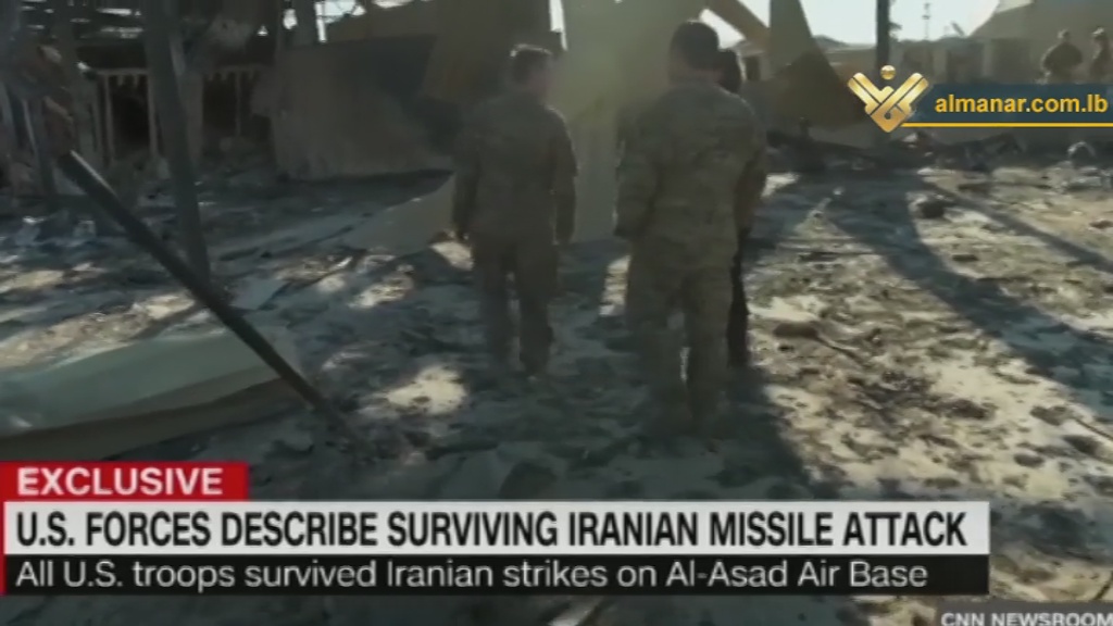 CNN Posts New Footage of Massive Destruction Inflicted by Iranian Missile on US Base in Iraq