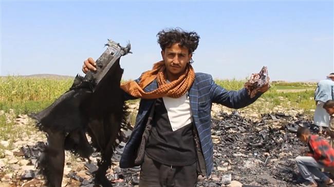 Yemeni army, allies forces shoot down Saudi-led reconnaissance drone in Jizan
