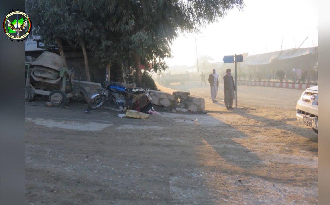 امنیت ملی از انفجار یک موتورسیکلت بمب گذاری شده در لغمان جلوگیری کرد