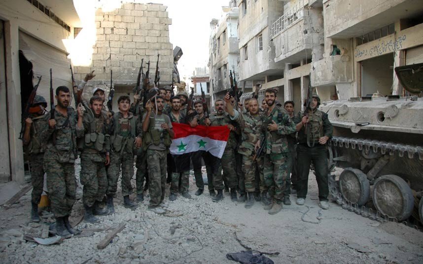 Syrian army targets rebel positions in Aleppo
