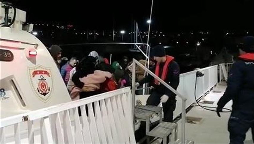 بیش از 100 مهاجر از خطر غرق شدن در دریای اژه نجات یافتند