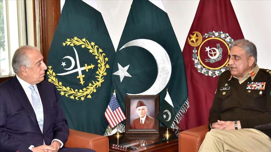 US Afghanistan envoy meets Pakistani officials