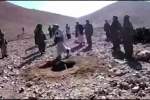 سنگسار یک دختر در ولایت غور توسط طالبان + ویدئو  