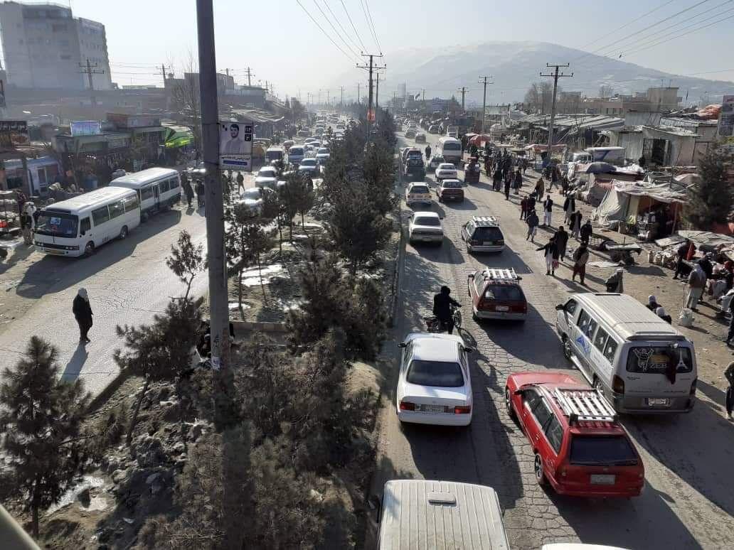 سرک اصلی کابل- شمال عریض و دو خط می شود