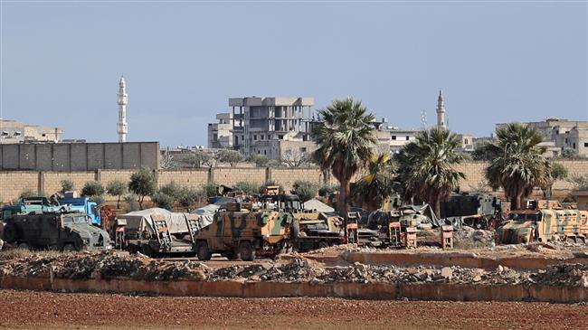 Turkish forces build military base in Syria’s Idlib as govt. forces advance: Report