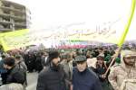 گزارش تصویری/ حضور اعضای مرکز تبیان در راهپیمایی سالروز پیروزی انقلاب اسلامی در کاشان  
