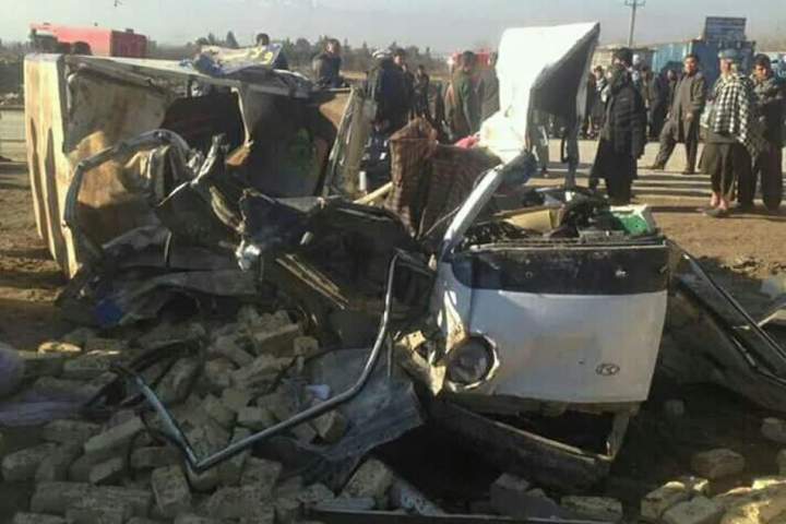 7 کشته و زخمی در یک حادثه ترافیکی در سمنگان