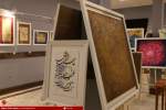 تصاویر/اولین نمایشگاه آثار هنری مشترک ایران و افغانستان در فرهنگ سرای غدیر مشهد مقدس  