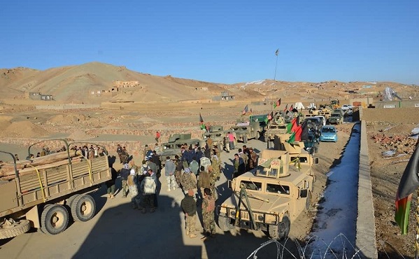 پایان عملیات طوفان هریرود؛ شاهراه هرات – غور توسط نیروهای امنیتی باز شد