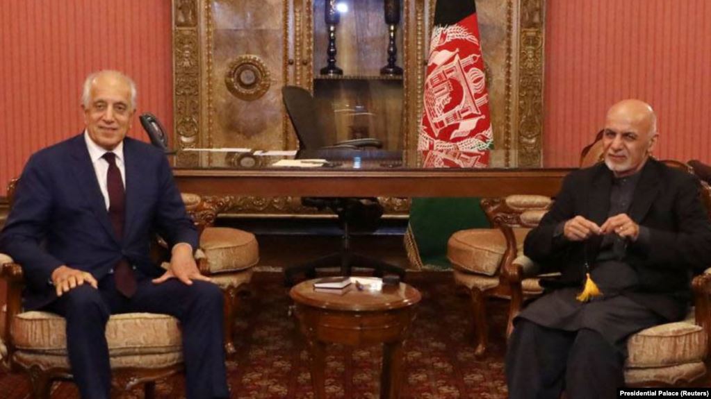 Zalmay Khalilzad, Josep Borrell discuss taliban deal with Ashraf Ghani