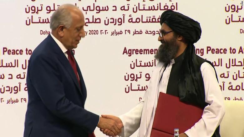 توافقنامه صلح با طالبان دو عنصر محرمانه برای تطبیق دارد
