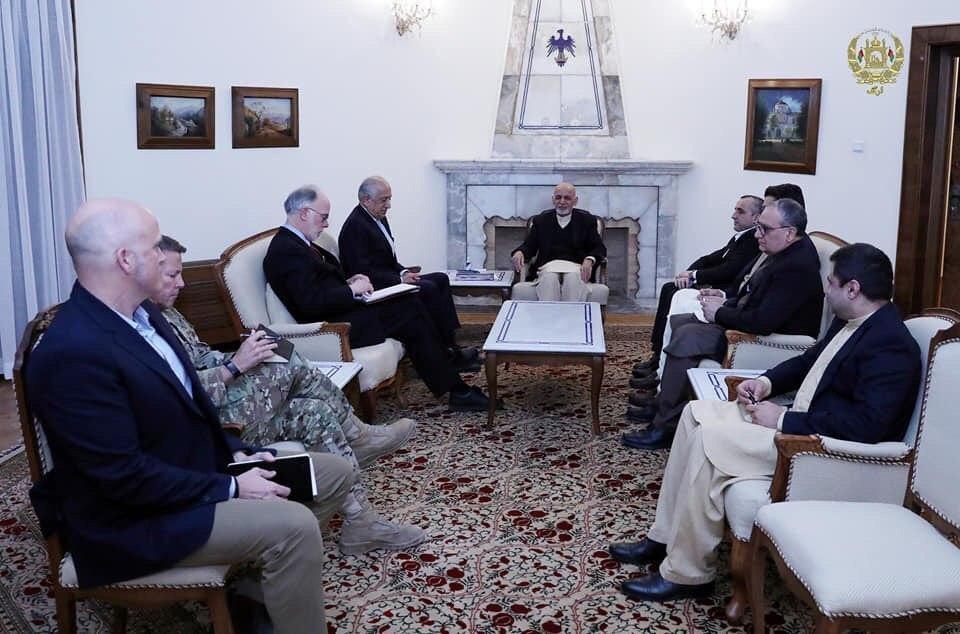 Next steps in Peace process; Khalilzad meets President Ghani