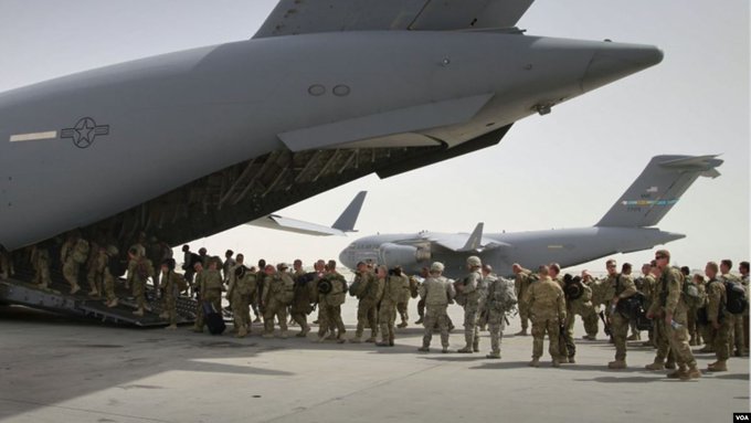 خروج  وابسته به شرایط نظامیان امریکایی از افغانستان آغاز شد