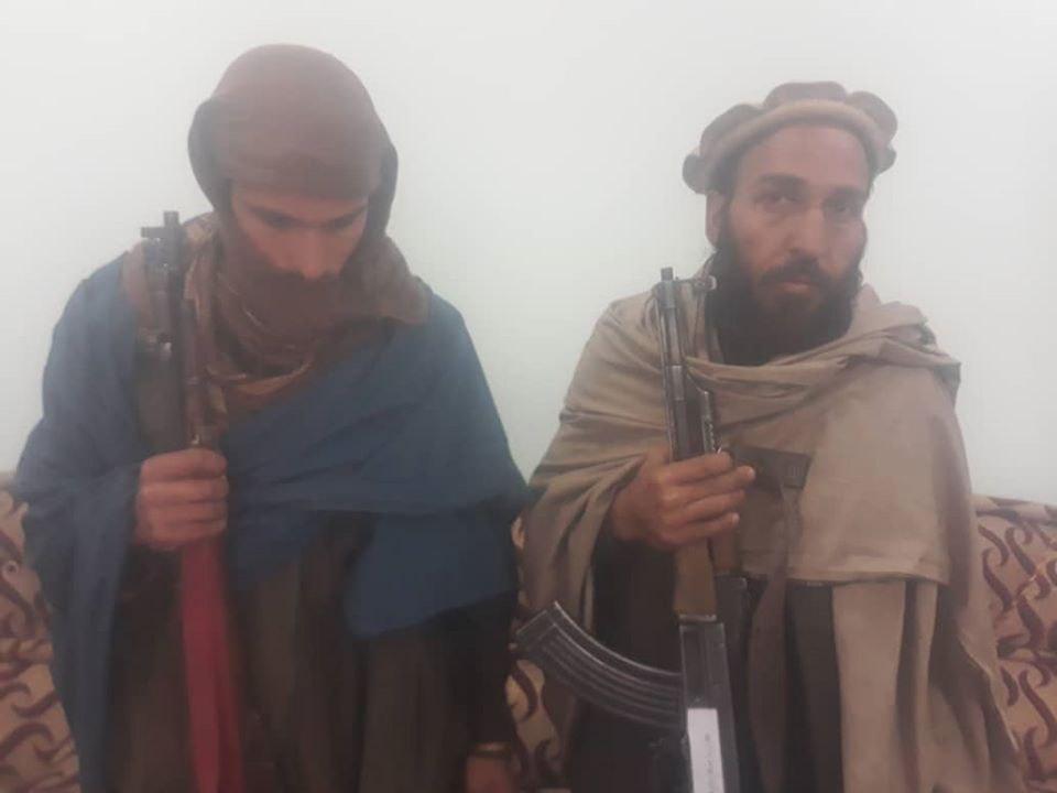 دو عضو گروه داعش در کنر تسلیم شدند