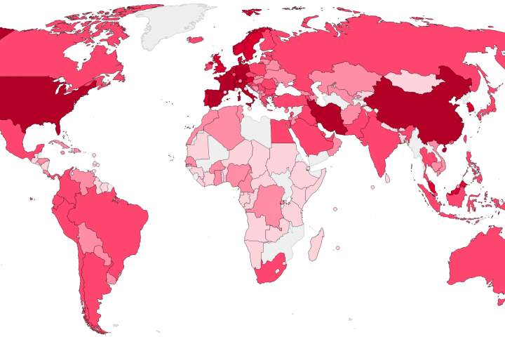 شمار مبتلایان به ویروس کرونا در جهان به حدود 310 هزار نفر رسید