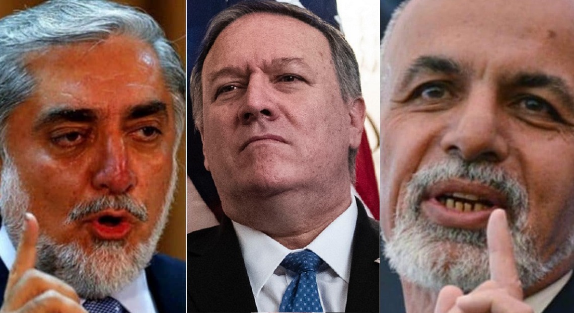 انتقاد تند وزیر خارجه امریکا از ناسازگاری عبدالله و غنی/ عدم تشکیل حکومت همه شمول، یک میلیارد دالر دیگر کمک های امریکا به افغانستان را کاهش داد