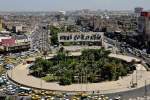 فیلم/ رسانه‌ها از شلیک راکت به سفارت آمریکا در منطقه سبز بغداد خبر دادند  