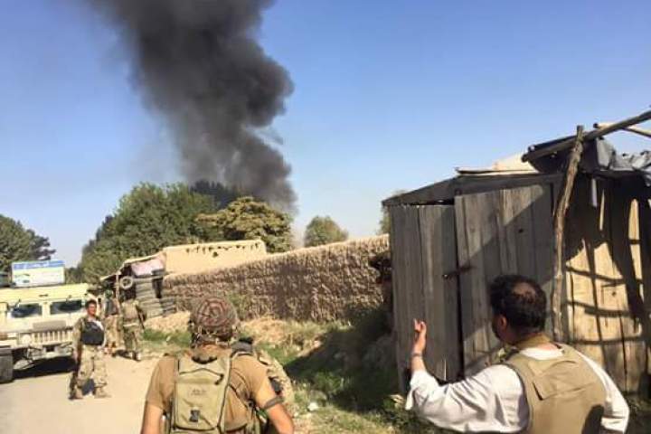 ادامه درگیری میان طالبان و نیروهای امنیتی در ولسوالی خواجه‌غار تخار