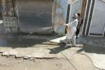 ادامه روند ضد عفونی اماکن عمومی شهر هرات از سوی شهرداری