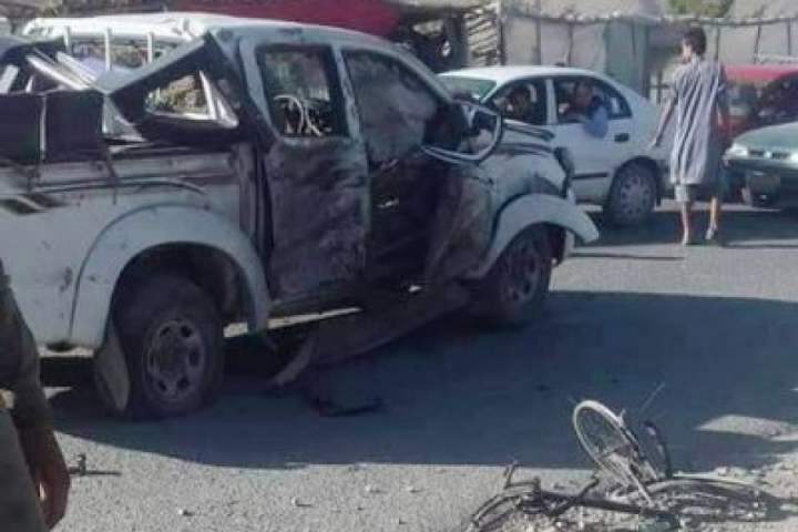 چهار تن در نتیجه انفجار یک ماین مغناطیسی در کابل زخمی شدند