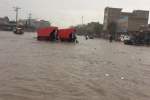 شاهراه هرات_ قندهار بر اثر سیلاب به روی رفت و آمد مسدود شد