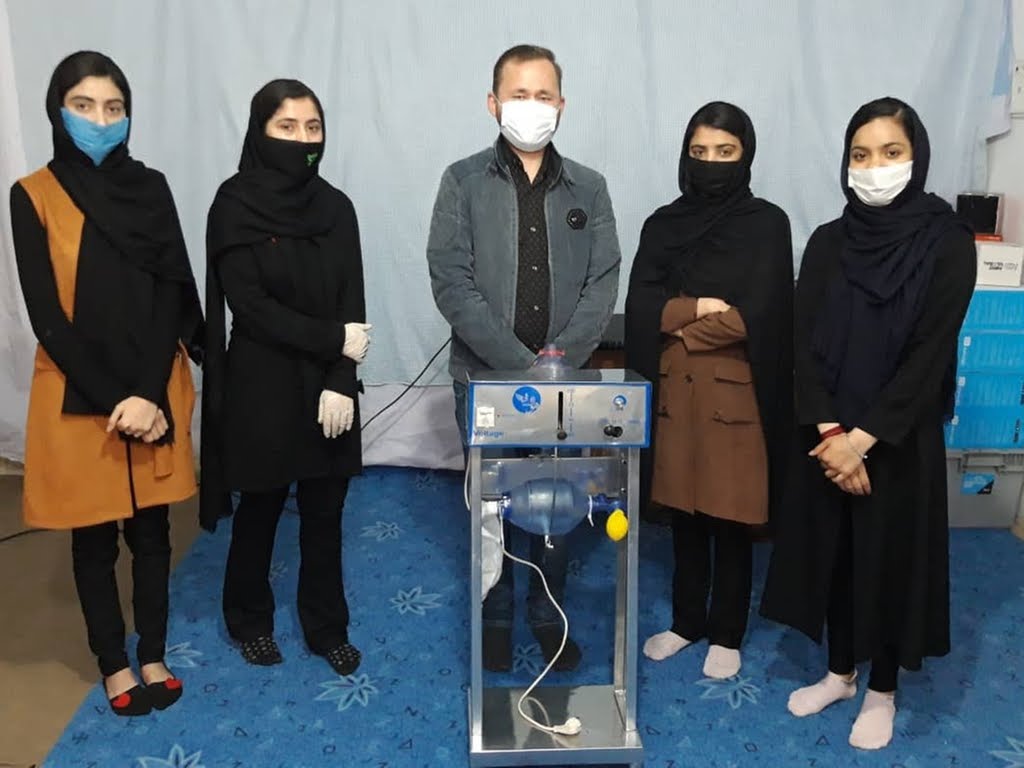 Afghan All-Girls Robotics Team Builds Ventilator For COVID-19 Patients