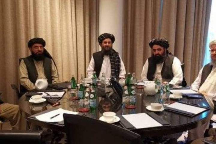 هیئت طالبان در قطر با زلمی خلیزاد و جنرال میلر دیدار کرد