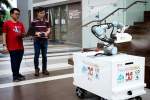 تولید ربات پیشرفته ضدعفونی در سنگاپور