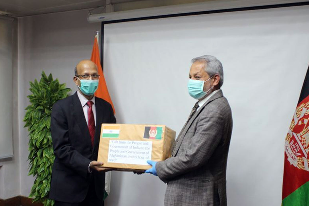 کرونا؛ کمک دارویی هند به افغانستان تحویل داده شد