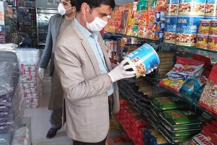 شهرداری کابل از فروش اقلام خوراکی تاریخ گذشته جلوگیری کرد