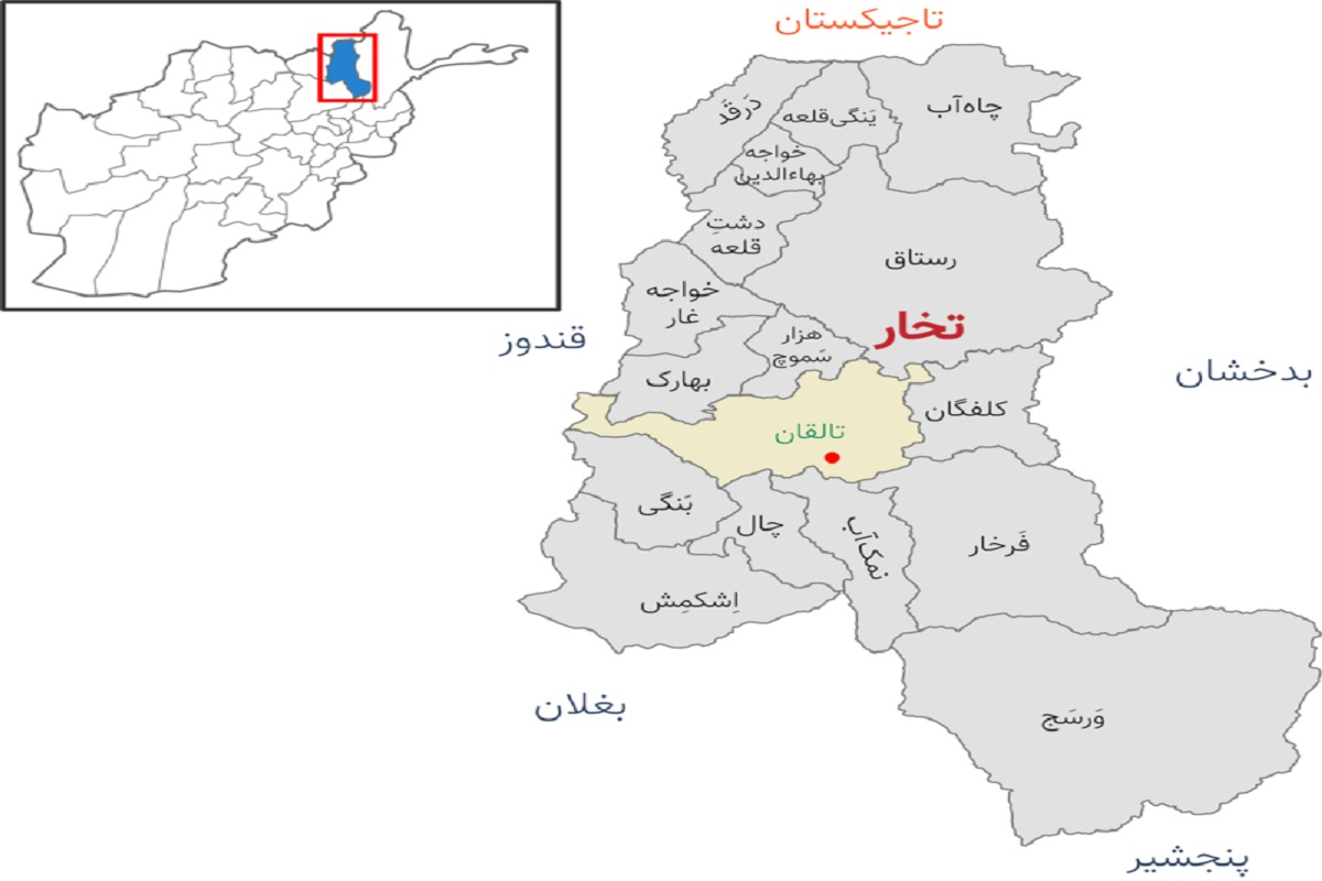 شهید و زخمی شدن 8 تن از نیروهای خیزش مردمی در حمله طالبان به تخار
