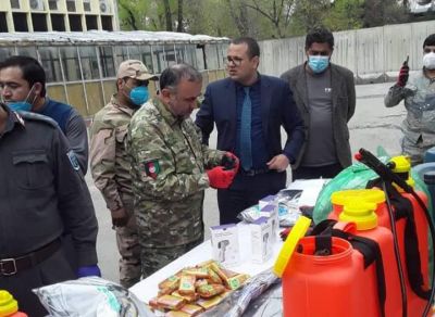 Coronavirus: RS delivers health supplies to 16,000 police officers in Kabul