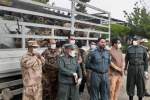 بازداشت ۴ تن به اتهام فروش پرزه‌جات وسائط نقلیه نظامی در هرات