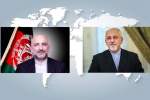 گفتگوی تلفنی اتمر با وزیر خارجه ایران