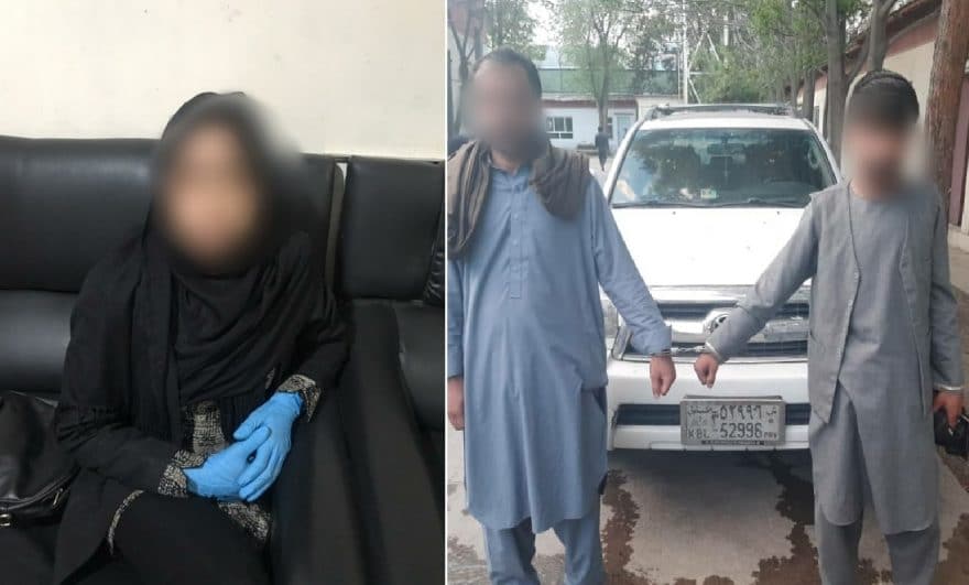 Woman among 3 arrested in connection with car theft in Kabul city