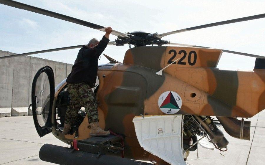 US Army Awards $35 Million Contract to Support Afghan Air Force Helicopters
