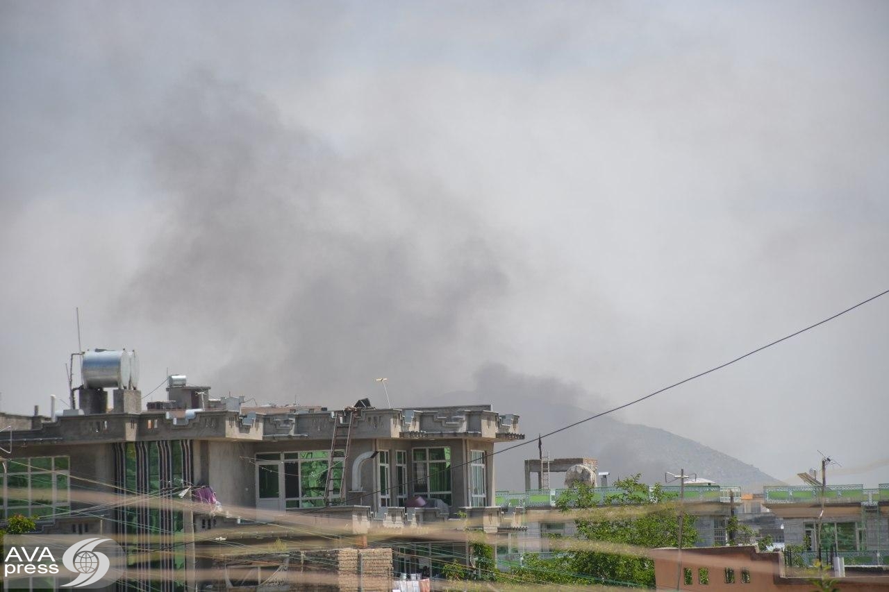 درگیری بین مهاجمان و نیروهای امنیتی در شفاخانه‌ای در غرب کابل