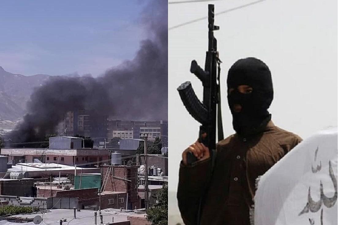 Taliban reacts to attack in West of Kabul city, apparently targeting a hospital
