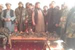 یک فرمانده طالبان در فاریاب با 23 همراهش به دولت تسلیم شد