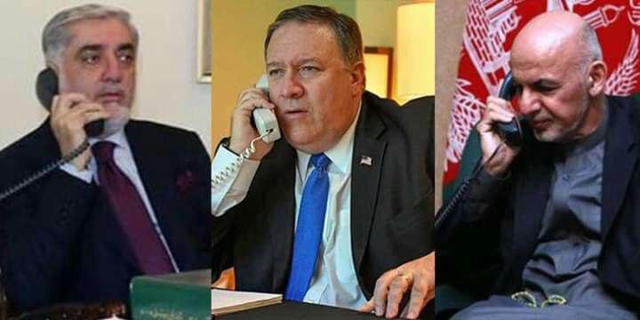 Pompeo Makes Calls to Ghani & Abdullah Regarding Power-Sharing Agreement