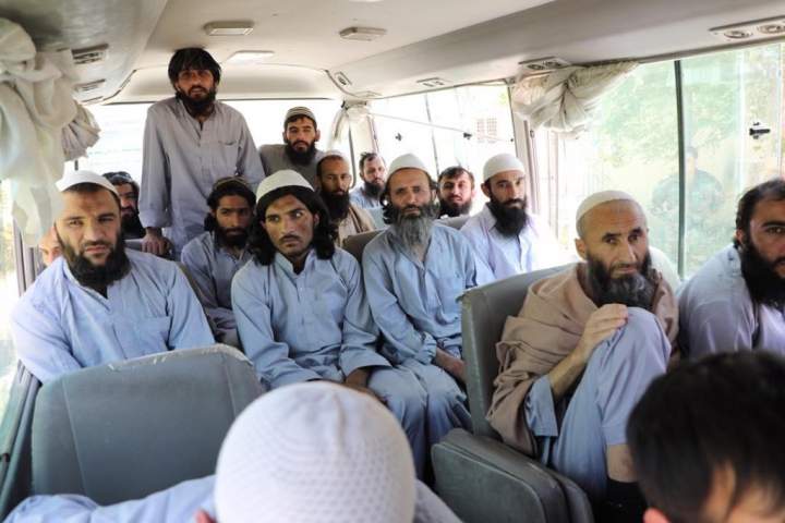 تعدادی از زندانیان طالبان امروز از بند رها می‌شوند