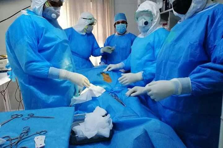 برای اولین بار عمل جراحی قلب باز بروی یک بیمار در بلخ انجام شد