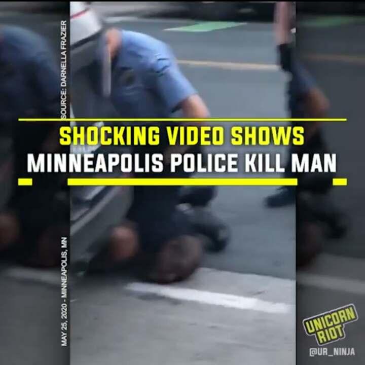 ویدئو/ قتل عمدی فرد سیاه‌پوست توسط پولیس امریکا  