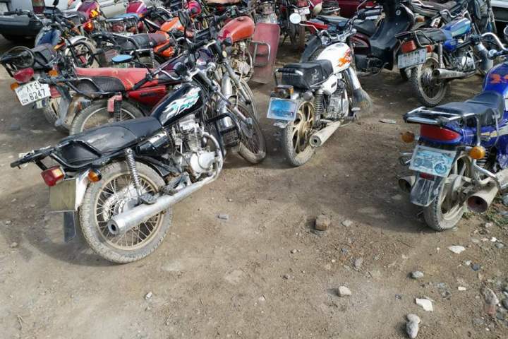 در دو هفته گذشته حدود 500 موتورسایکل از کابل جمع‌آوری شده است
