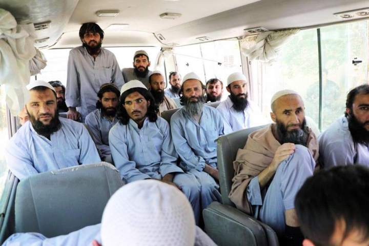 بیش از 700 زندانی طالبان آزاد شدند