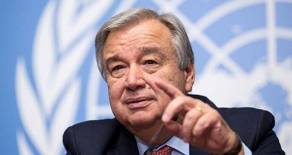 UN Chief Thanks Qatar Amir for Humanitarian Aid to Kabul