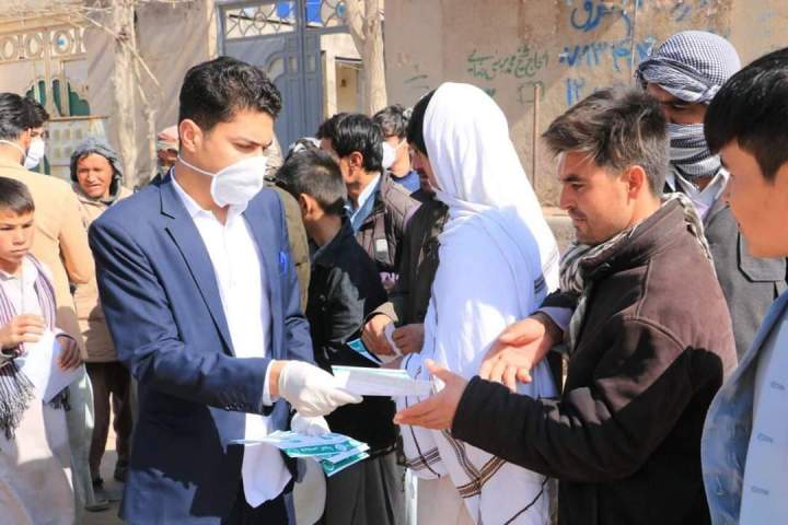 آغاز توزیع یک‎صد هزار ماسک به اصناف و شهروندان هرات
